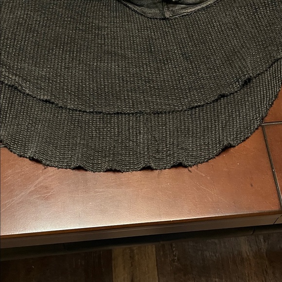 Free people one Black Cowl Neck Women's Sweater - Picture 3 of 5